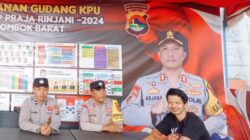 Gudang Logistik KPU Lombok Barat Aman Jelang Pilkada 2024