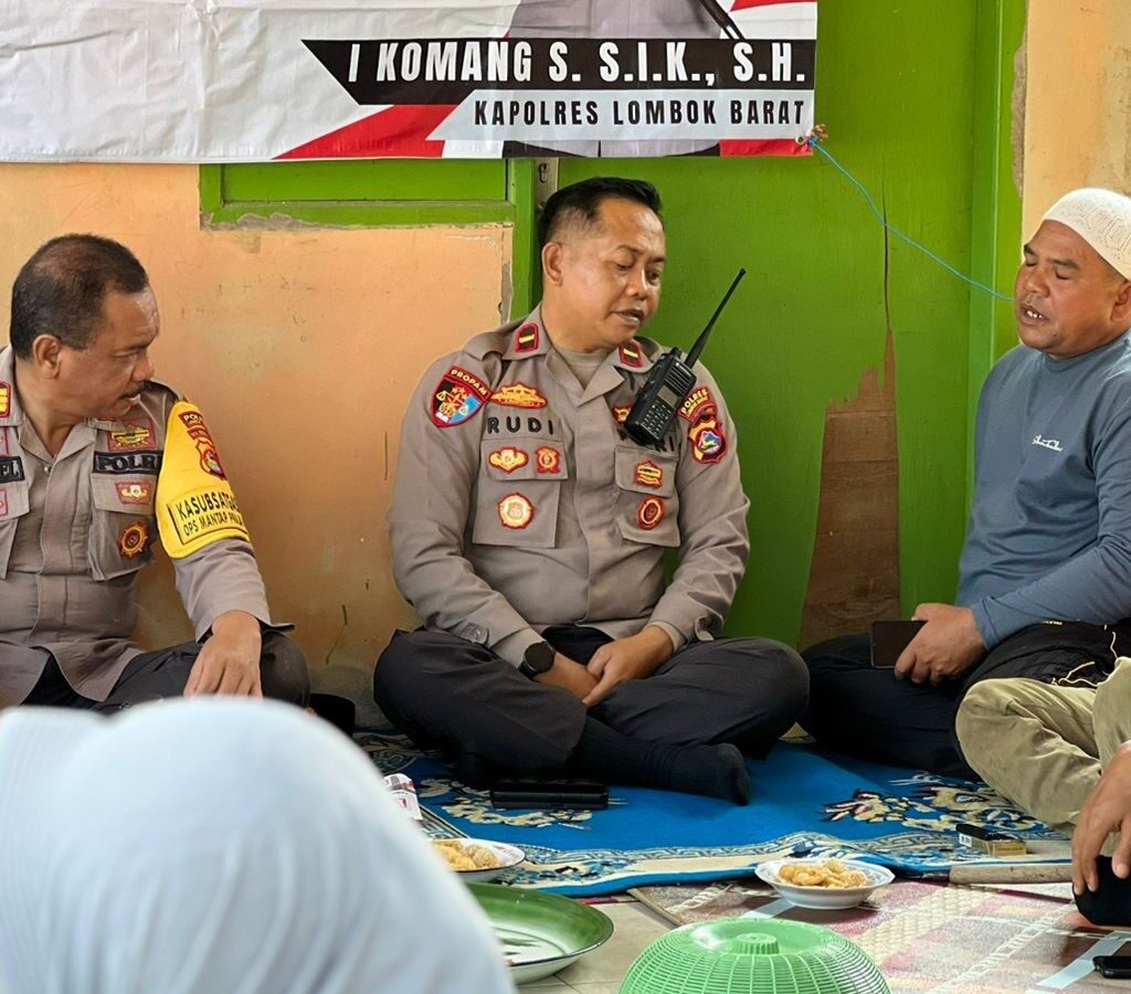 Masalah Irigasi hingga Keamanan, Polres Lombok Barat Dengar Keluhan Warga