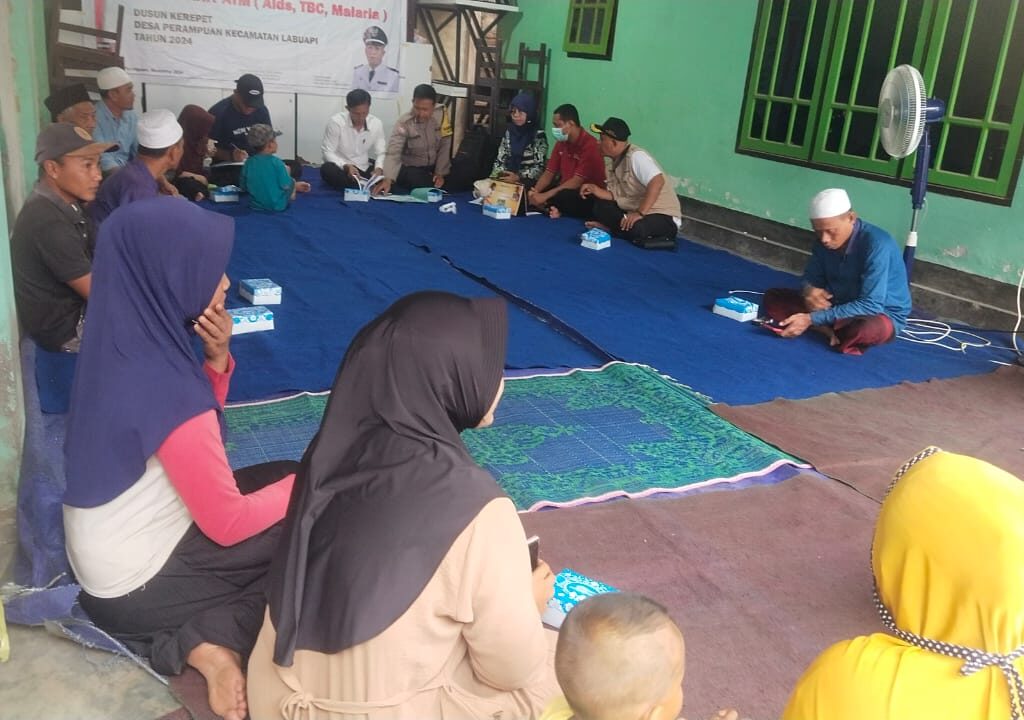 Masyarakat Desa Perampuan Lawan Narkoba & Penyakit Menular dengan Penyuluhan