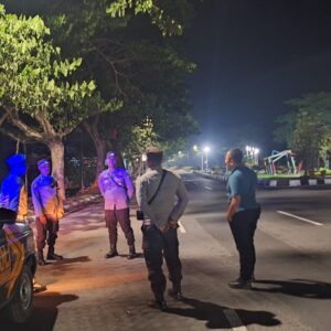 Patroli Malam Polsek Gerung: Menjaga Keamanan dan Ketertiban di Bypass Bil