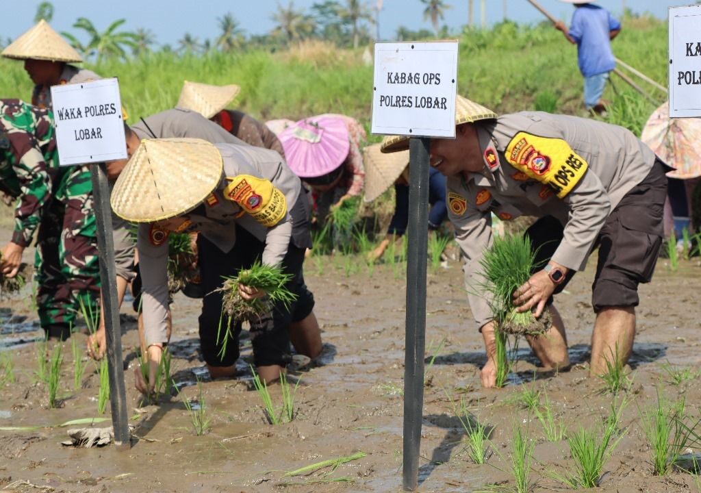 Gerakan Nasional Pangan Merah Putih: Polri Dukung Ketahanan Pangan