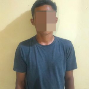 Nekat Curi Gabah, Polsek Moyo Hulu Amankan Seorang Pria