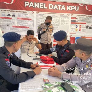 Subsatgas Dokkes OMP Rinjani 2024 Polda NTB Beri Pelayanan Kesehatan