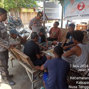 Polsek Asakota Gelar Cooling System dan Patroli Cipkon OMP Rinjani 2024 untuk Pilkada Damai