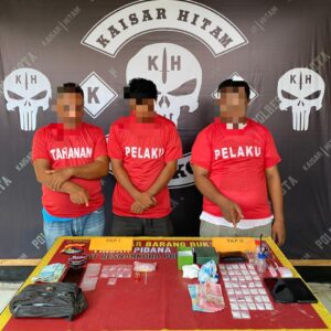 Team Kaisar Hitam Sat Resnarkoba Polres Bima Kota Berhasil Mengungkap Jaringan Pengedar Narkotika Jenis Sabu di Kota Bima
