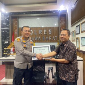 Polres Sumbawa Barat Terima Penghargaan dari KPPN 101 Sumbawa
