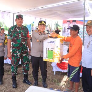 Polres Sumbawa Barat Ikuti Launching Gugus Tugas Polri Mendukung Ketahanan Pangan Secara Virtual