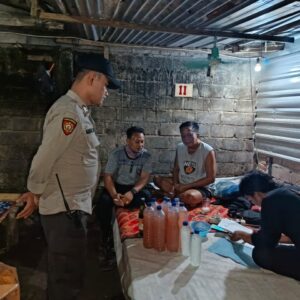 Jelang Tahun Baru, Polsek Kuripan Perketat Pengawasan Miras di Tempat Hiburan Malam