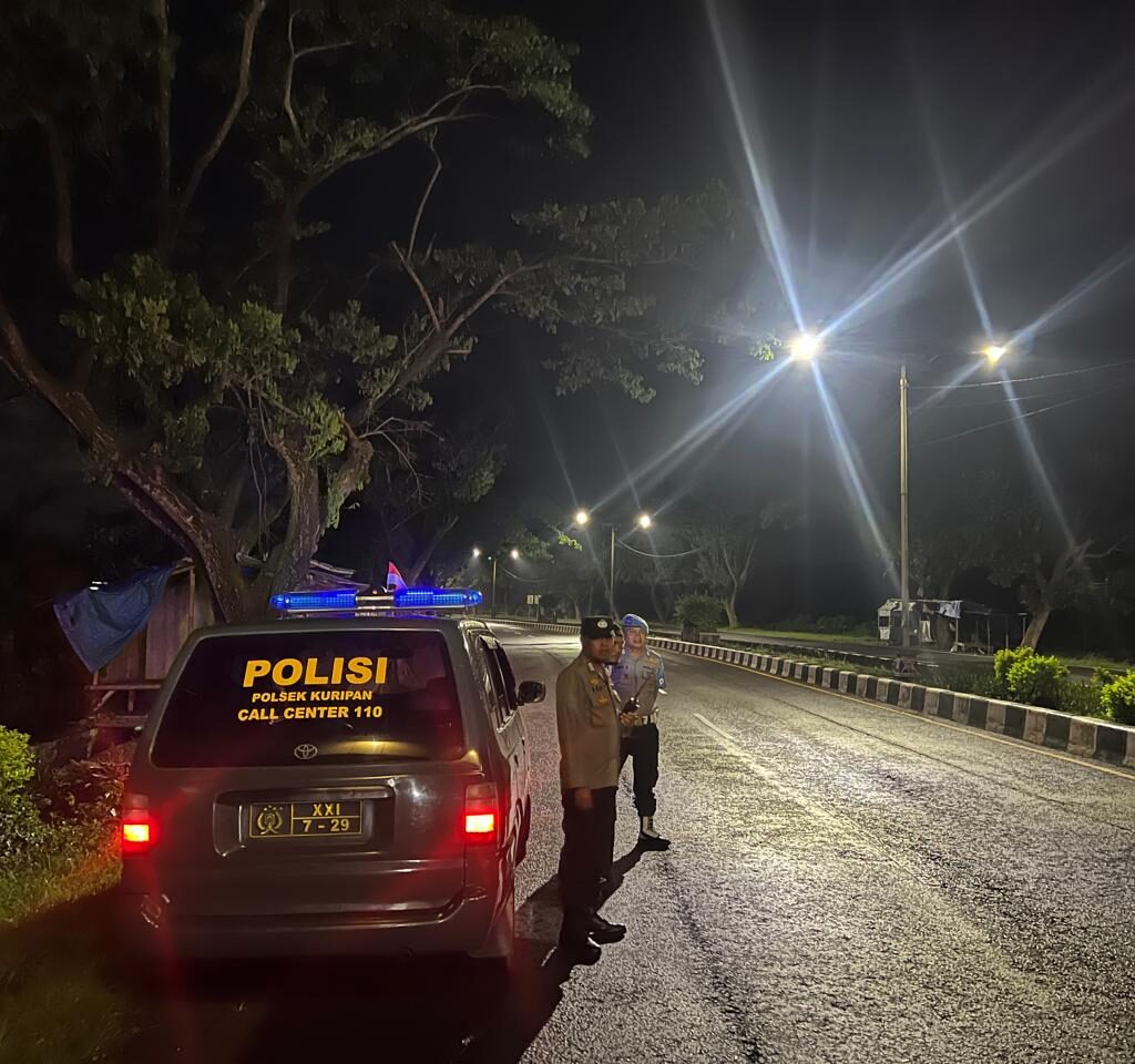 Malam Aman di Bypass BIL: Sinergi Polsek Kuripan Jaga Keamanan Masyarakat