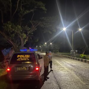 Malam Aman di Bypass BIL: Sinergi Polsek Kuripan Jaga Keamanan Masyarakat