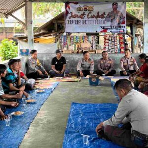 Keselamatan Melaut Jadi Sorotan Utama dalam Jumat Curhat Polres Lombok Barat Bersama Nelayan