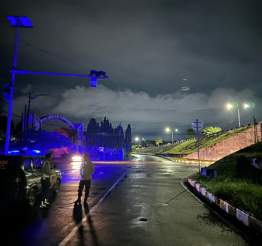 Malam di BIL I dan II Lebih Terjaga, Patroli Intensif Polsek Kuripan Sasar Kriminalitas