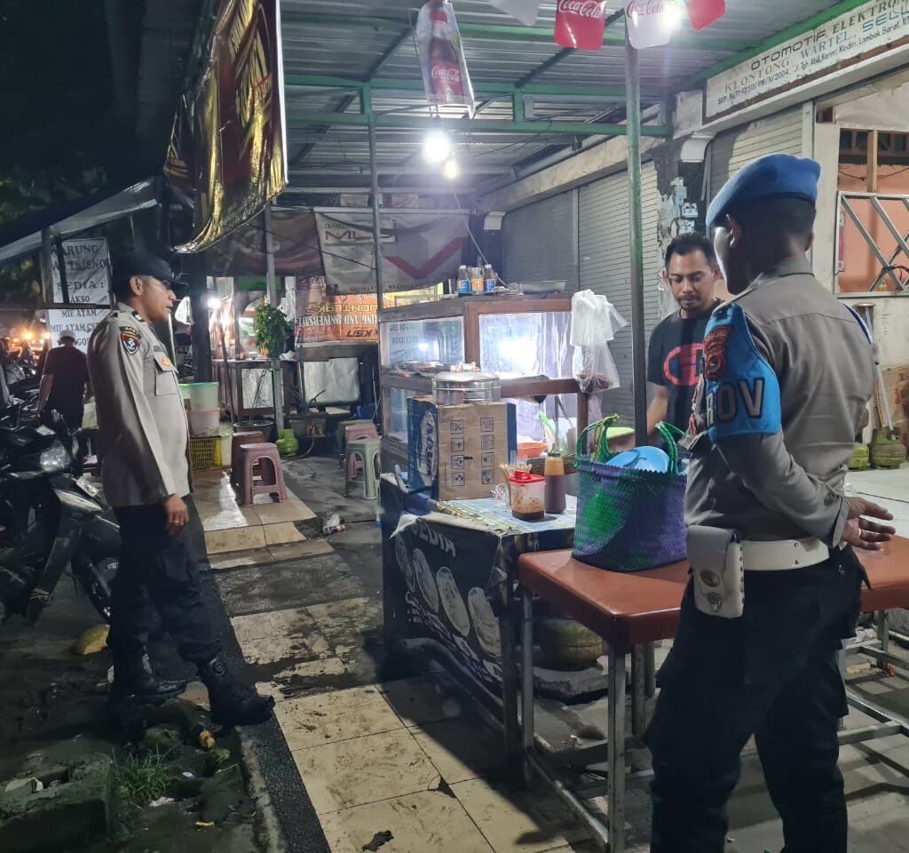 KRYD Polsek Kediri: Dinginkan Suasana Pasca Pemilukada Sambil Perangi Narkoba di Lombok Barat