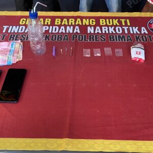 Buru dan Sergap Sindikat Narkoba, Tim Kaisar Hitam Polres Bima Kota Gerebek Tiga Pemilik Sabu