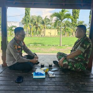 Coffee morning, Momentum jalin sinergitas dan kerja sama TNI dan Polri.