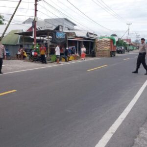 Strong Point, upaya Polri Ciptakan Kamseltibcar lantas di Wilayah Hukum Polsek Gangga