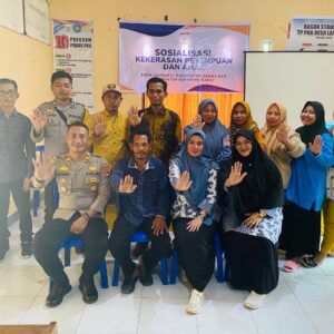 Polsek Brang Rea Bersama DP2KBP3A Melakukan Sosialisasi Antisipasi Kekerasan Terhadap Perempuan dan Anak