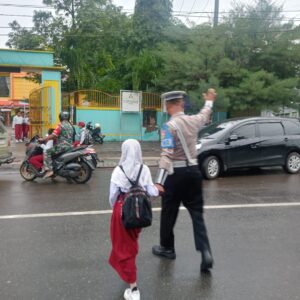 Sat Lantas Polres Bima Kota Laksanakan Rawan Pagi, Berikan Kenyamanan bagi Pengguna Jalan