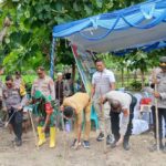 Dukung Ketahanan Pangan Nasional, Polres Bima Kota Gelar Penanaman Jagung Serentak 1 Juta Hektar