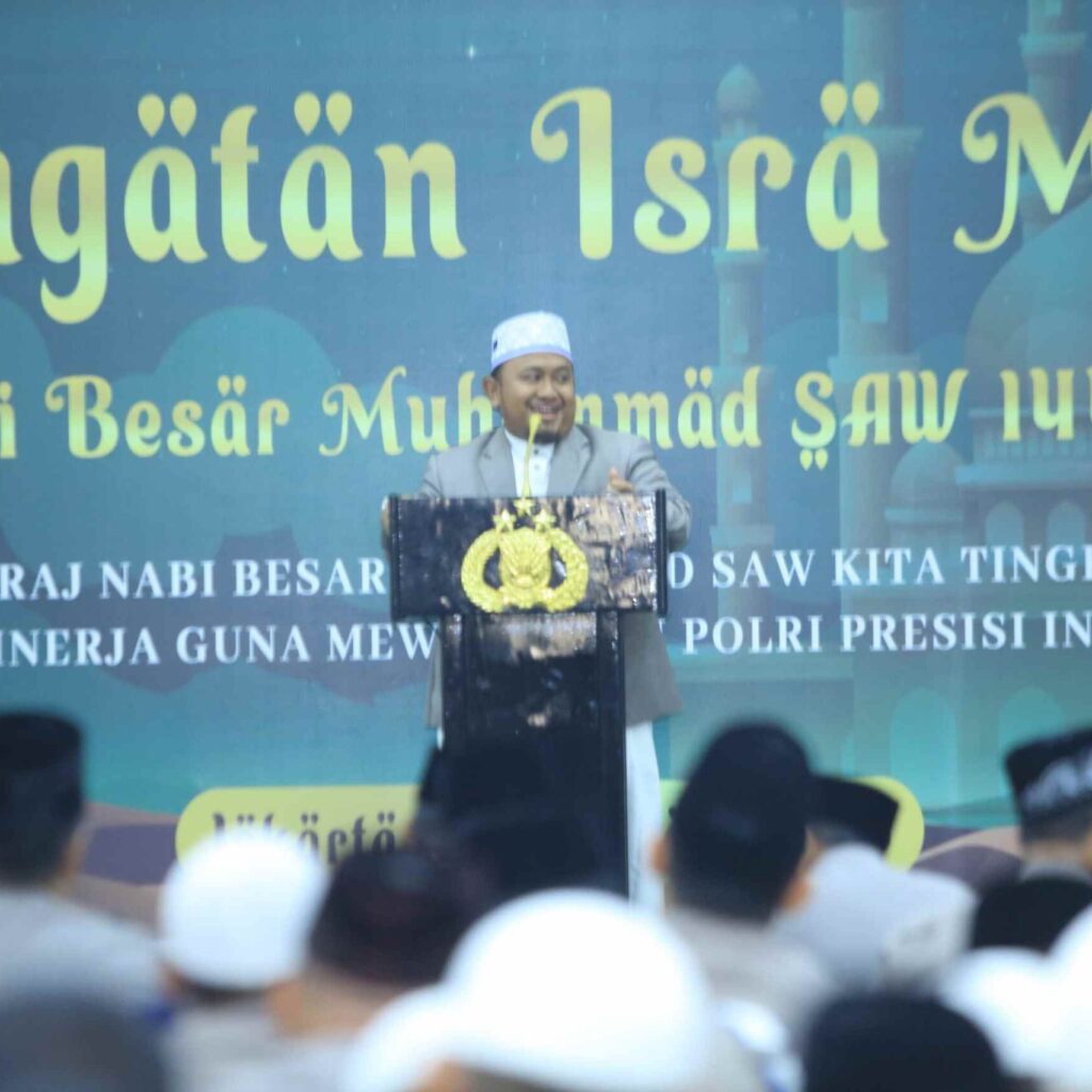 Isra Mikraj di Mabes Polri Tingkatkan Kualitas Ibadah & Kinerja Polri Presisi