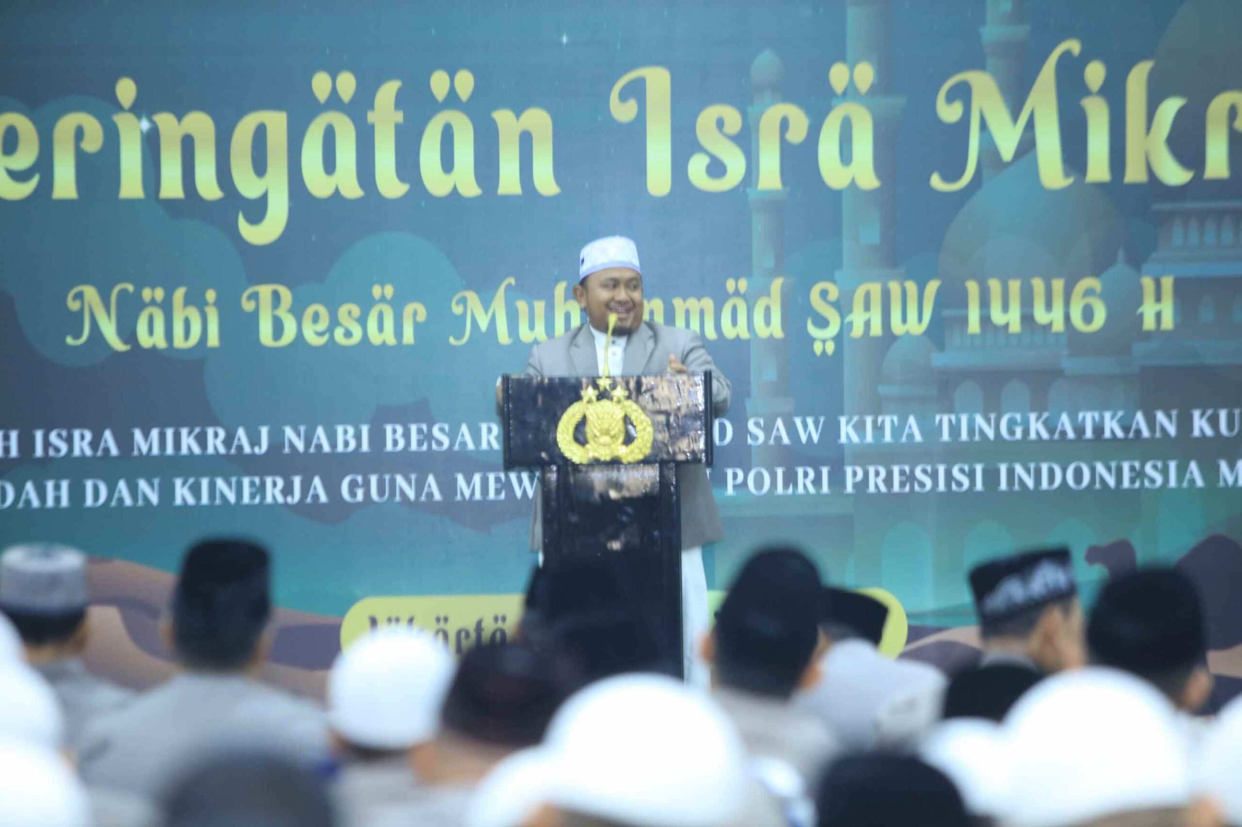 Isra Mikraj di Mabes Polri Tingkatkan Kualitas Ibadah & Kinerja Polri Presisi