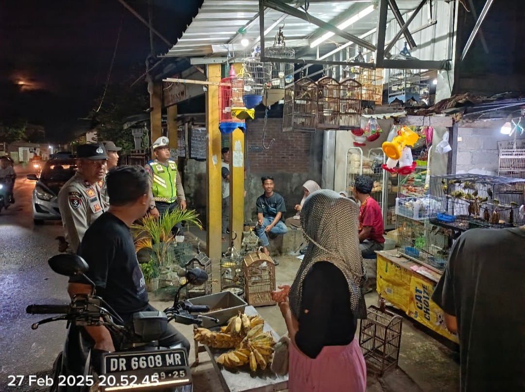 Polsek Kediri Gencarkan Patroli Dialogis, Sasar Kampanye Anti Narkoba dan Himbauan