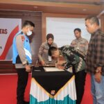 Polres Loteng Gelar Panandatanganan Pakta Integritas Penerimaan Polri Tahun 2025