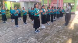 Edukasi Asyik! Polisi Cilik SDN 1 Jembatan Kembar Antusias Belajar Lalu Lintas