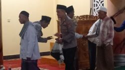 Polsek Kediri Laksanakan Tarawih Keliling, Sampaikan Pesan Kamtibmas