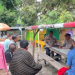 Sat Binmas Polres Bima Kota Gelar Giat Jumat Curhat di Lapangan Pahlawan Rabadompu Barat