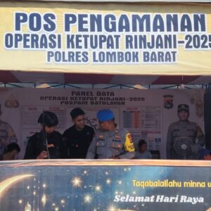 Siaga Lebaran: Propam Lombok Barat Awasi Ketat Personel Pengamanan