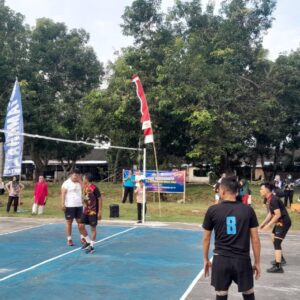 Polsek Gerung Koordinasi Turnamen Voli Bhayangkara di Lombok Barat