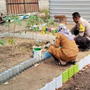 Polsek Lembar Aktifkan Peran Warga dalam Program Swasembada Pangan
