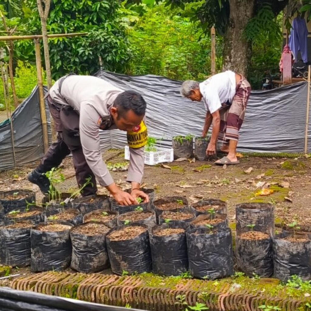Dari Kuripan untuk Indonesia Gerakan Kemandirian Pangan Polri