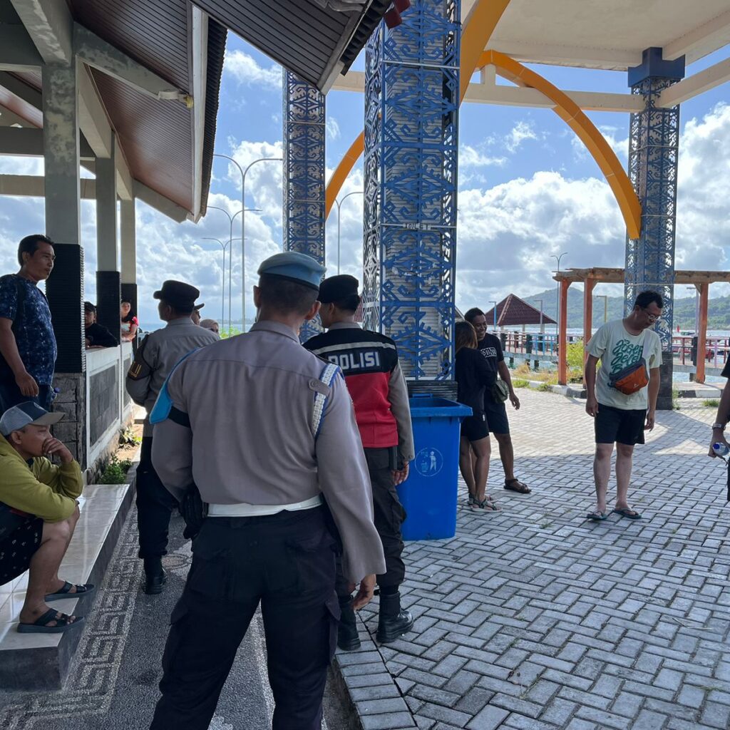 Polsek Sekotong Antisipasi Kejahatan di Tempat Wisata Lombok Barat