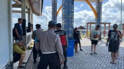 Polsek Sekotong Antisipasi Kejahatan di Tempat Wisata Lombok Barat