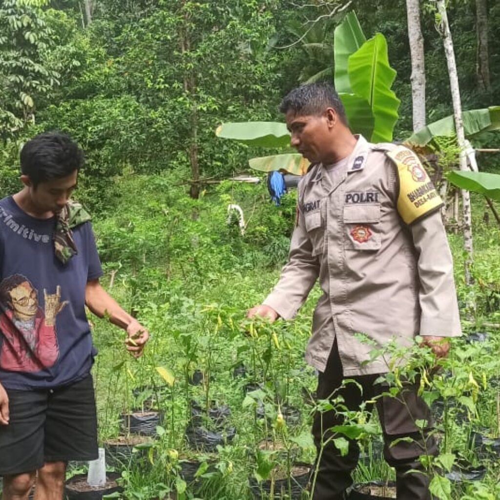 Polri Dukung Ketahanan Pangan di Batulayar Lombok Barat