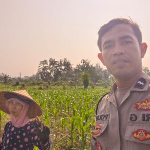 Silaturahmi Polri dan Petani Dusun Penimbung, Sinergi untuk Ketahanan Pangan