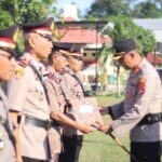 Kapolres Bima Kota Pimpin Upacara Sertijab dan Pelantikan Sejumlah Pejabat Utama