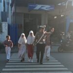 Sat Lantas Polres Bima Kota Laksanakan Rawan Pagi, Atur Lalu Lintas Cegah Kemacetan dan Laka Lantas