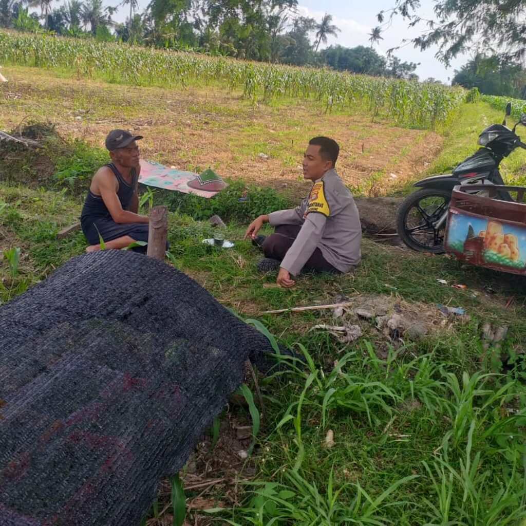 Polres Lombok Barat Dukung Petani Wujudkan Ketahanan Pangan di Lembar