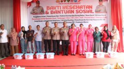 Bhakti Kesehatan Polri dalam Rangka Hari Bhayangkara ke-79, Polda Kalbar Hadirkan Layanan Kesehatan Gratis Bagi Masyarakat