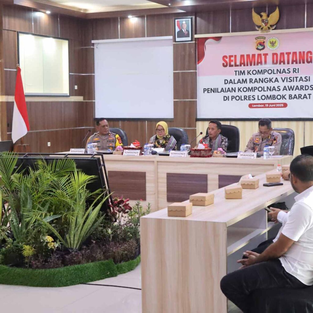 Polres Lombok Barat Dinilai Kompolnas untuk Penghargaan Nasional
