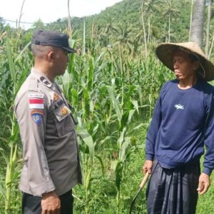 Ketahanan Pangan Dimulai dari Sekotong: Peran Aktif Bhabinkamtibmas Desa