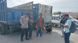 Polsek Kawasan Pelabuhan Laut Bima Gelar Jumat Curhat, Serap Aspirasi Buruh dan Penumpang