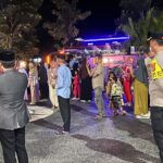 Kapolres Dompu Sambut Kedatangan Jamaah Haji Kloter 12 Kabupaten Dompu Tahun 1446 H / 2025 M