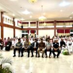 Kapolres Dompu Sambut Kedatangan Jamaah Haji Kloter 12 Kabupaten Dompu Tahun 1446 H / 2025 M