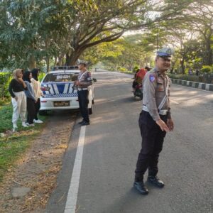 Cegah Balap Liar, Satlantas Aktif Patroli di Kecamatan Kediri