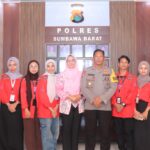 Usai Magang, Mahasiswa UTS Berpamitan; Dosen Pembimbing Sampaikan Apresiasi dan Ucapan Terima Kasih kepada Polres Sumbawa Barat