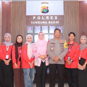 Usai Magang, Mahasiswa UTS Berpamitan; Dosen Pembimbing Sampaikan Apresiasi dan Ucapan Terima Kasih kepada Polres Sumbawa Barat